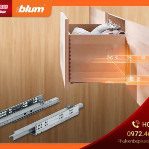 Ray âm TANDEM giảm chấn mở toàn phần-450mm : 71.02.450