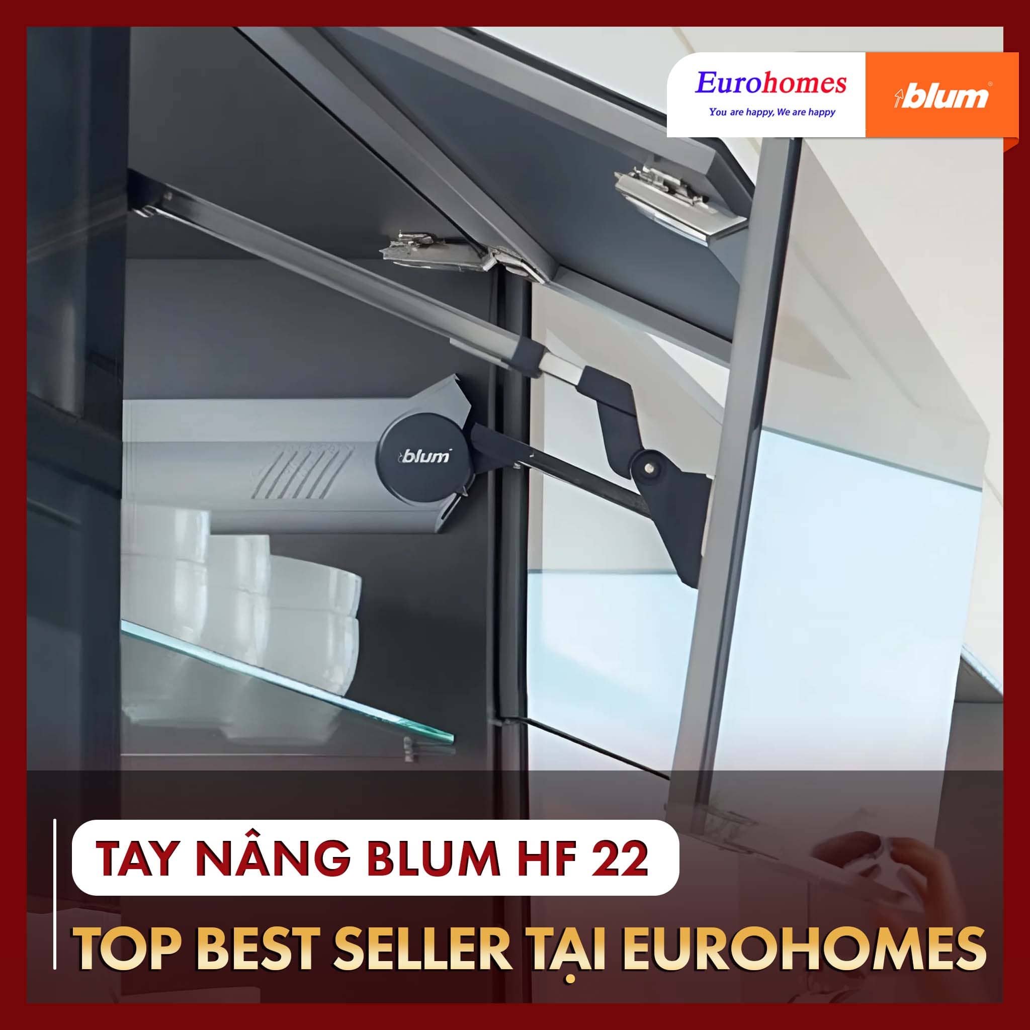 Tay nâng blum hf 22