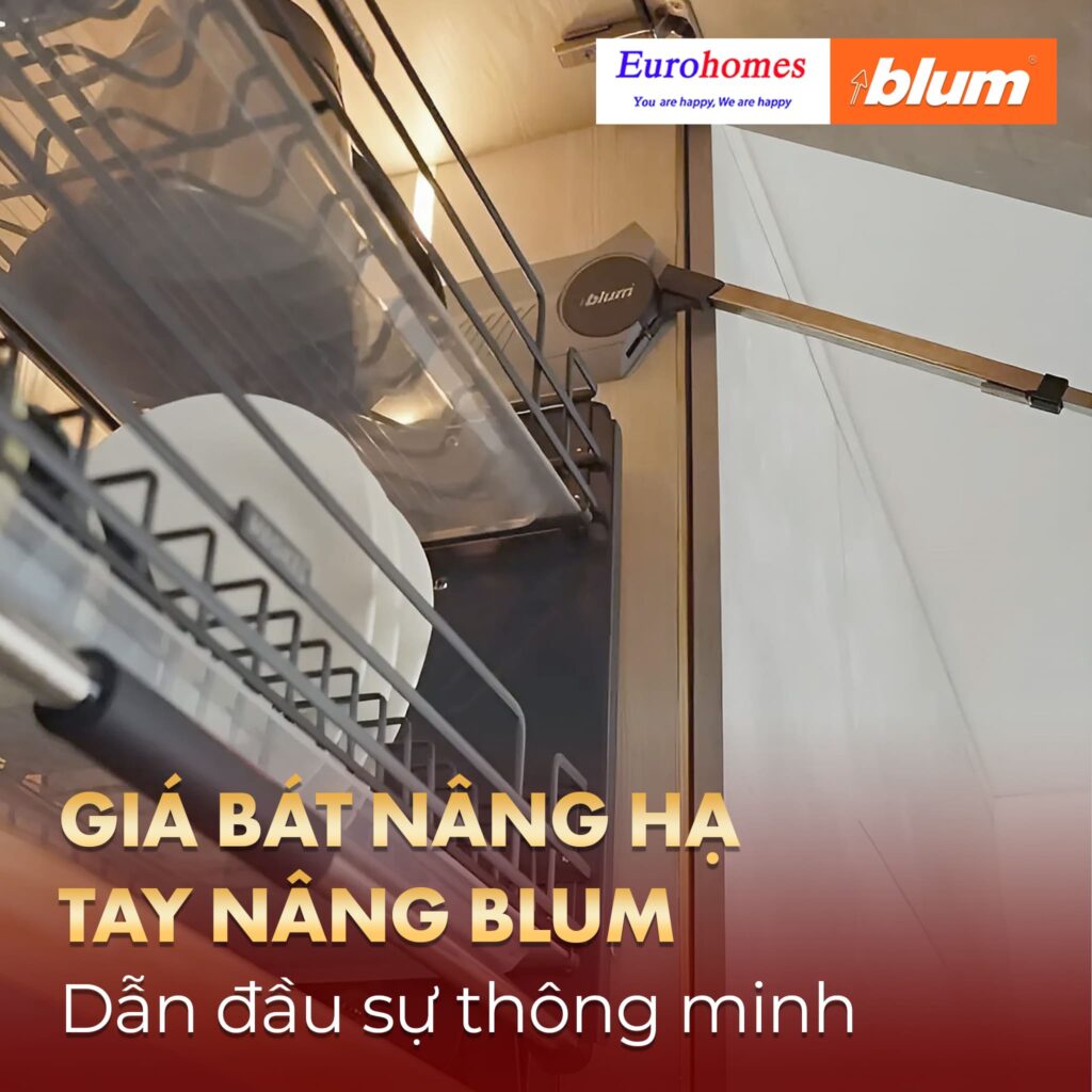 Giá bát nâng hạ tay nâng Blum