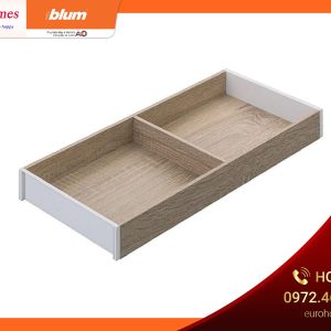 Khay gỗ khung thép RH2 472x200x49,9mm gỗ Nebraska, khung xám đậm ZC7S500RH2 7540872