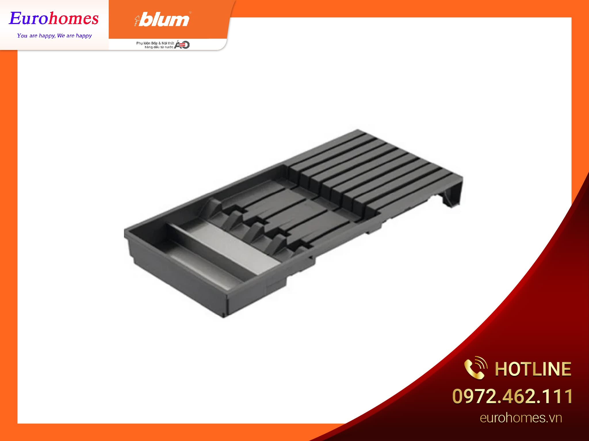 Khay đựng dao với 9 rãnh để dao ZC7M0200 9809820