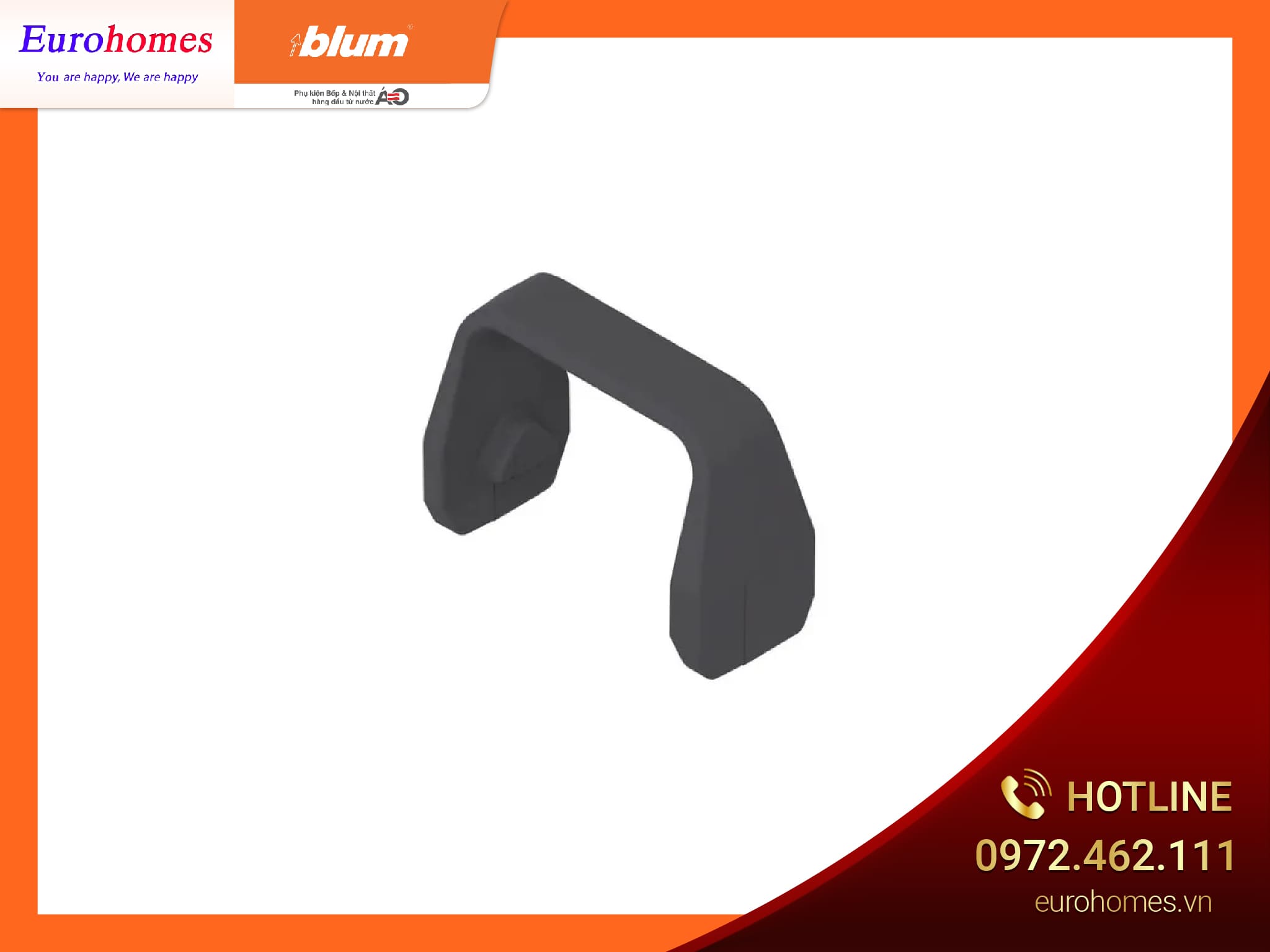 Chặn góc mở 92° cho bản lề 155°, 70T7553.09 1283507