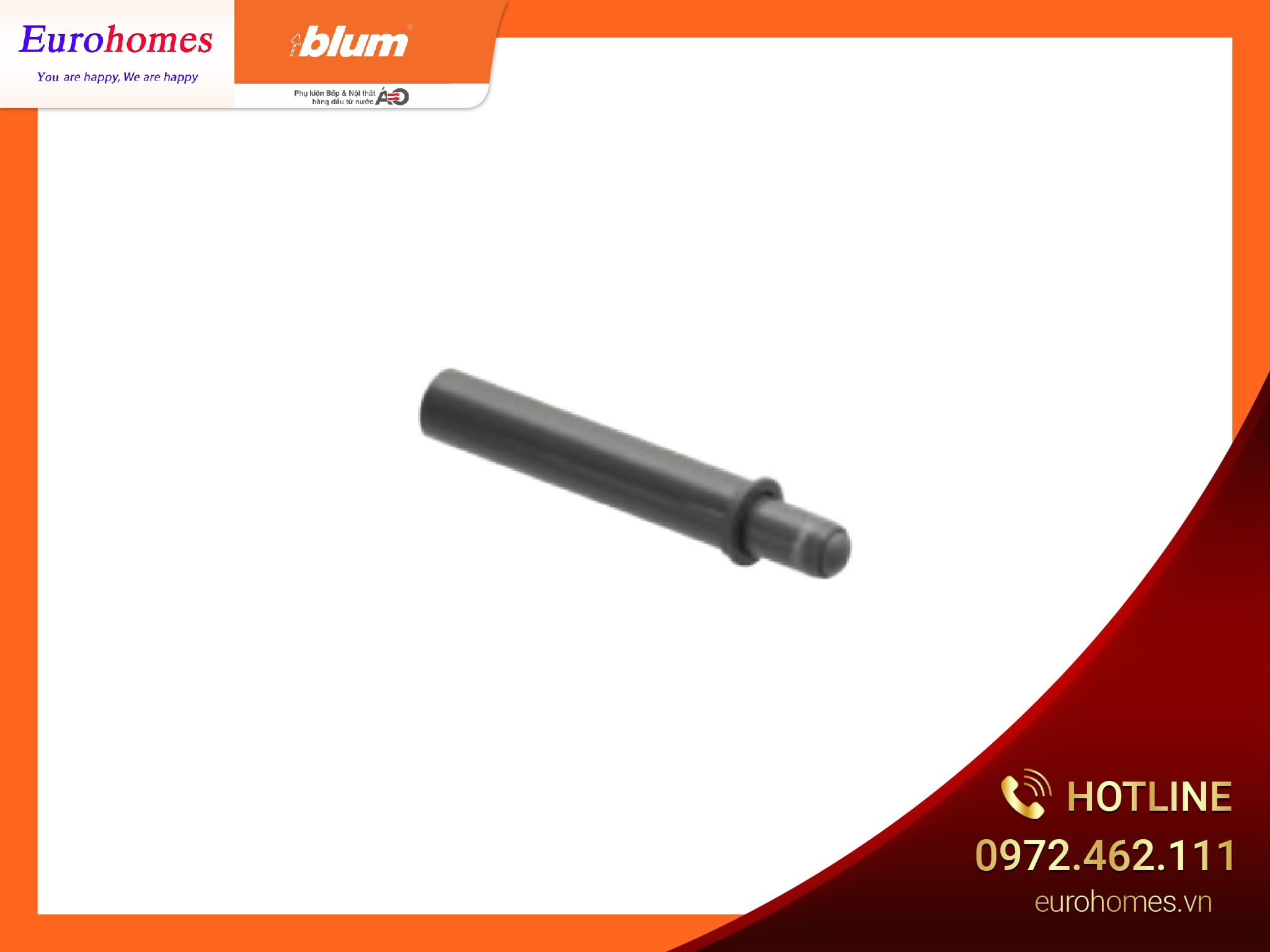 Nêm giảm chấn rời, khoan âm cạnh tủ, 970A1002 6823230