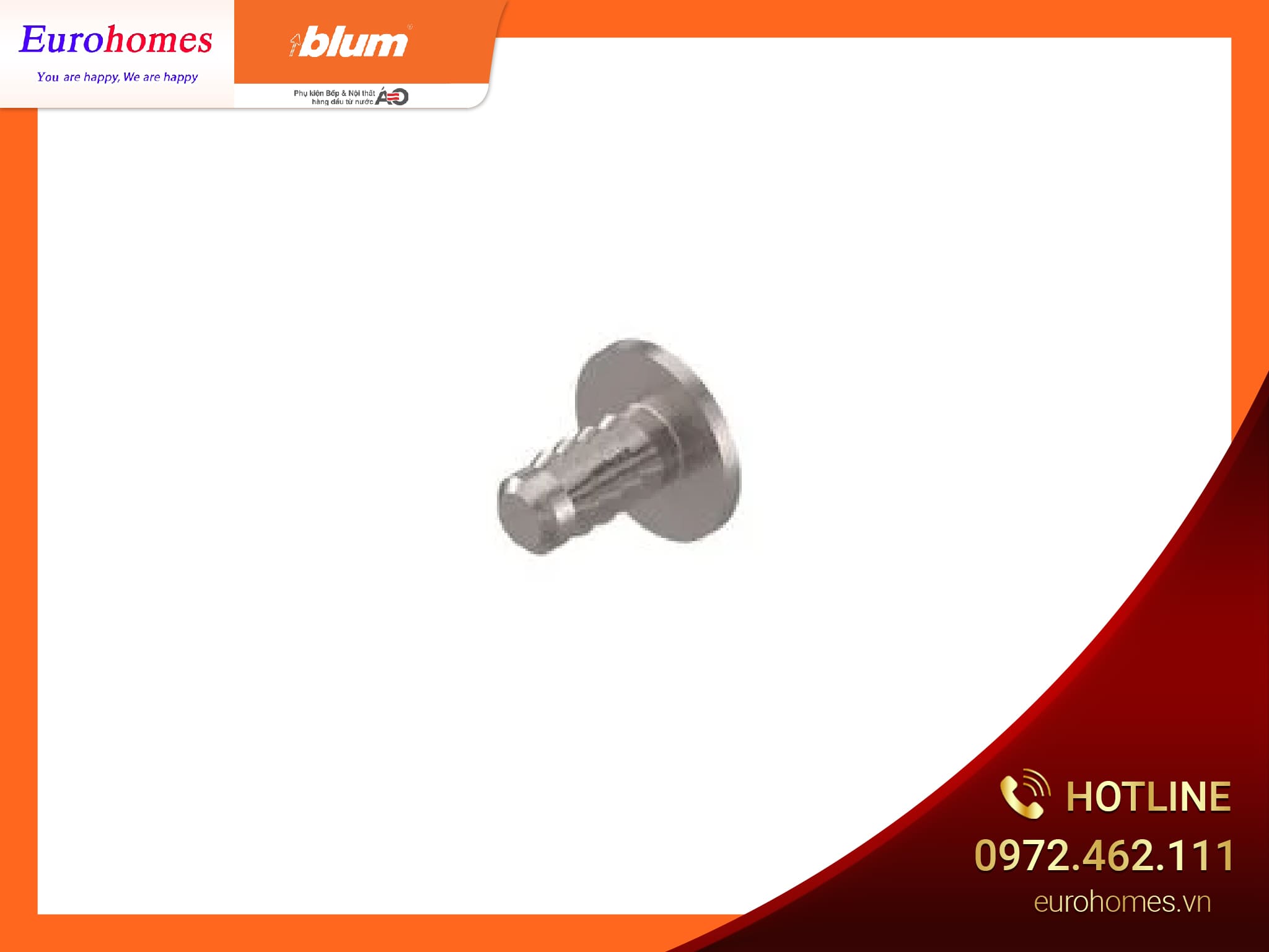 Nút sắt hít TIP ON, dạng đóng, 955.1008D 8038929