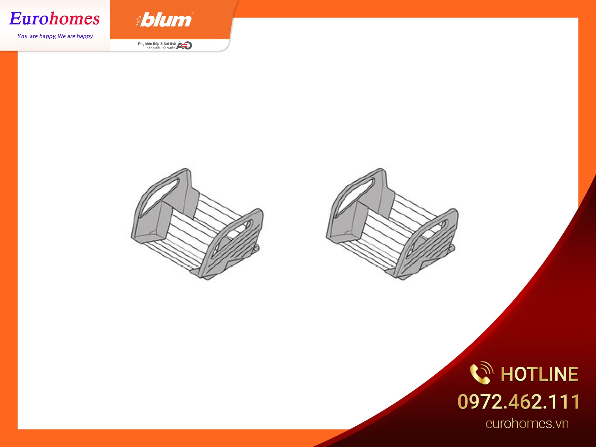 Khay đựng gia vị, 300mm ZFZ.30G0I 3852306 (x2)