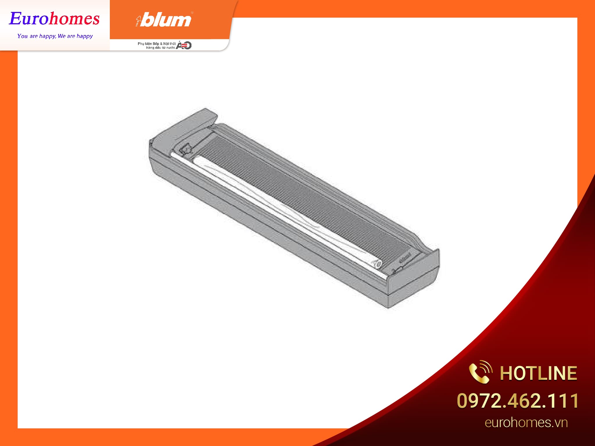 Khay đựng màng bọc thực phẩm (có sẵn màng bọc bên trong) ZSZ.01F0 9068380