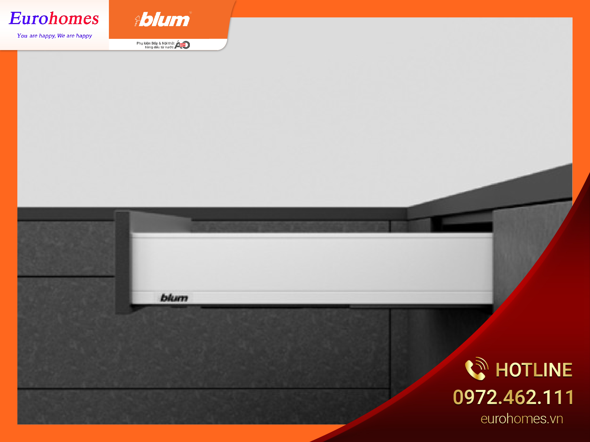 Phụ kiện Blum chính hãng