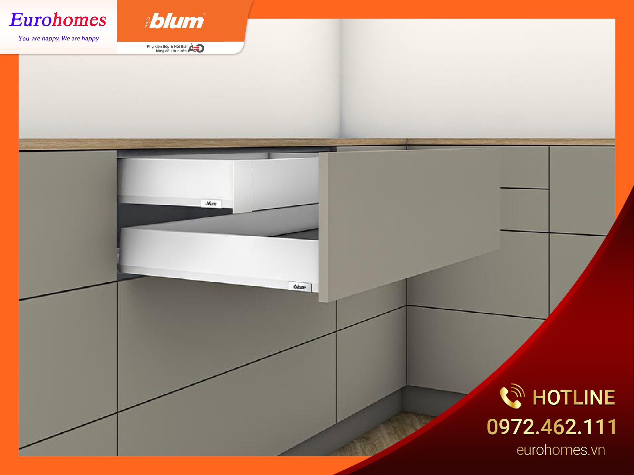 Ray hộp âm MERIVOBOX IR1, chiều cao M 91mm, màu trắng, 470M5002S IS-01 6234006