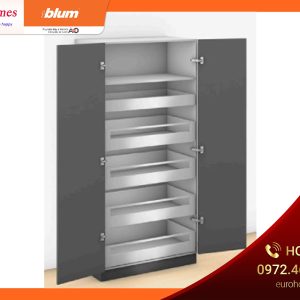 Tủ đồ khô LEGRABOX IM + IC, 2 cánh, màu inox 770X50S0S ST 4846341