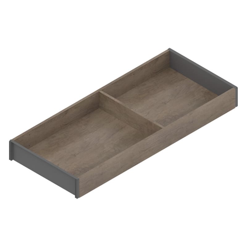 Khay gỗ khung thép RH2 472x200x49,9mm gỗ óc chó, khung đen đất ZC7S500RH2 7925330 - Ảnh 3