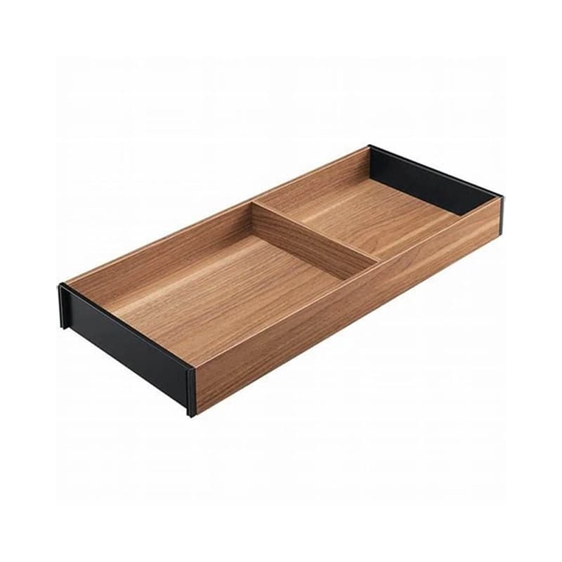 Khay gỗ khung thép RH2 472x200x49,9mm gỗ óc chó, khung đen đất ZC7S500RH2 7925330 - Ảnh 2