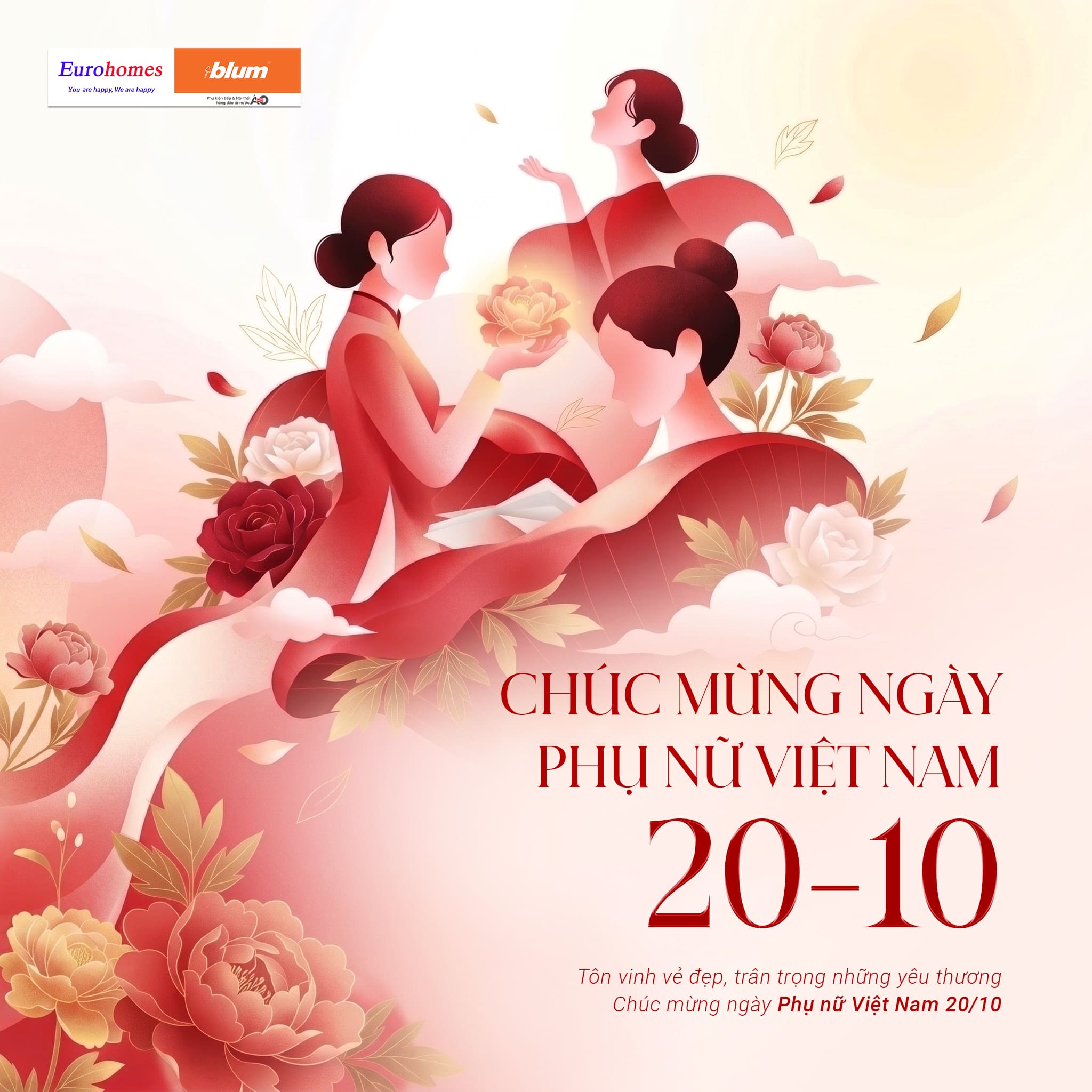 EUROHOMES CHÚC MỪNG NGÀY PHỤ NỮ VIỆT NAM 20/10